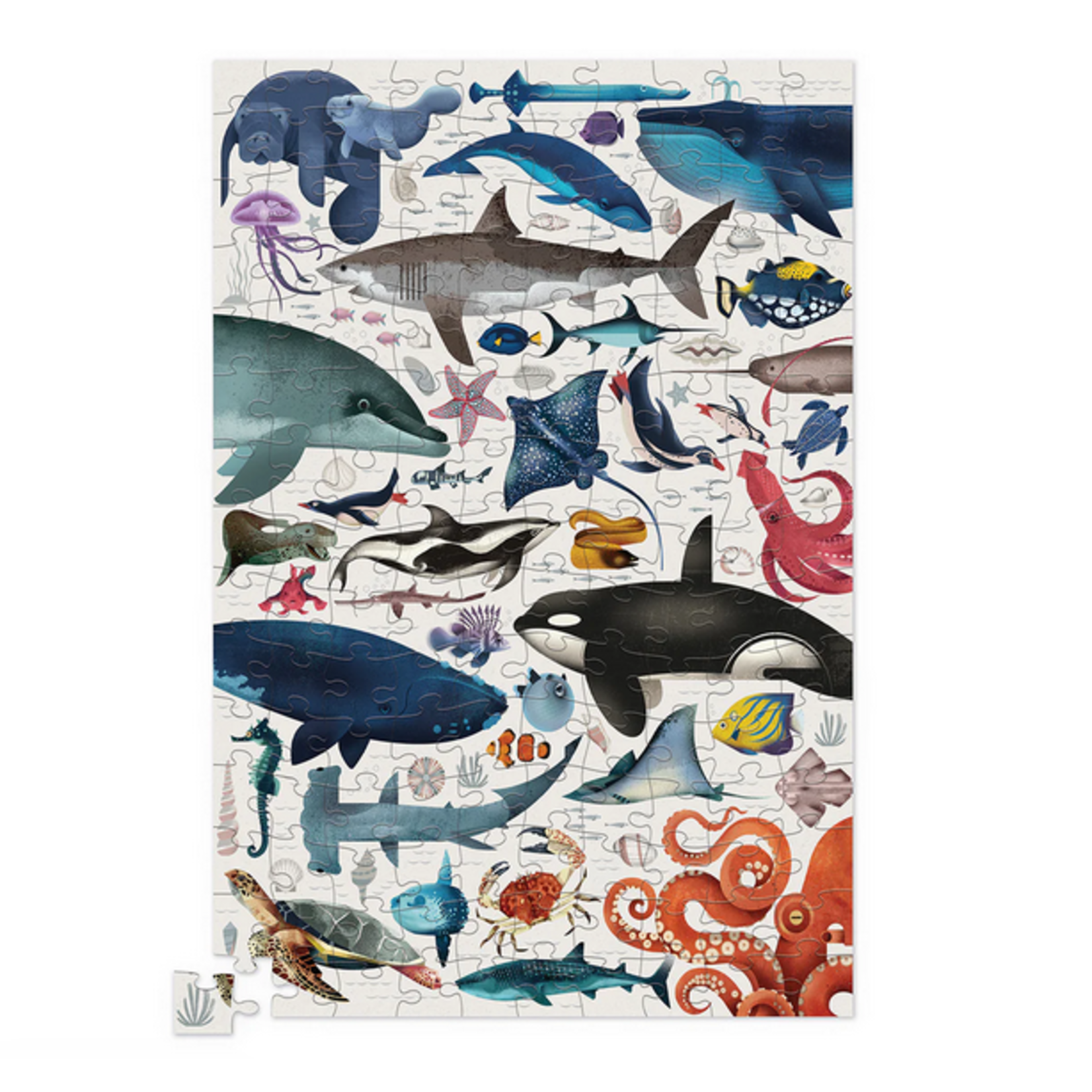 CROCODILE CREEK 150-Piece Puzzle Animal - Ocean Animals