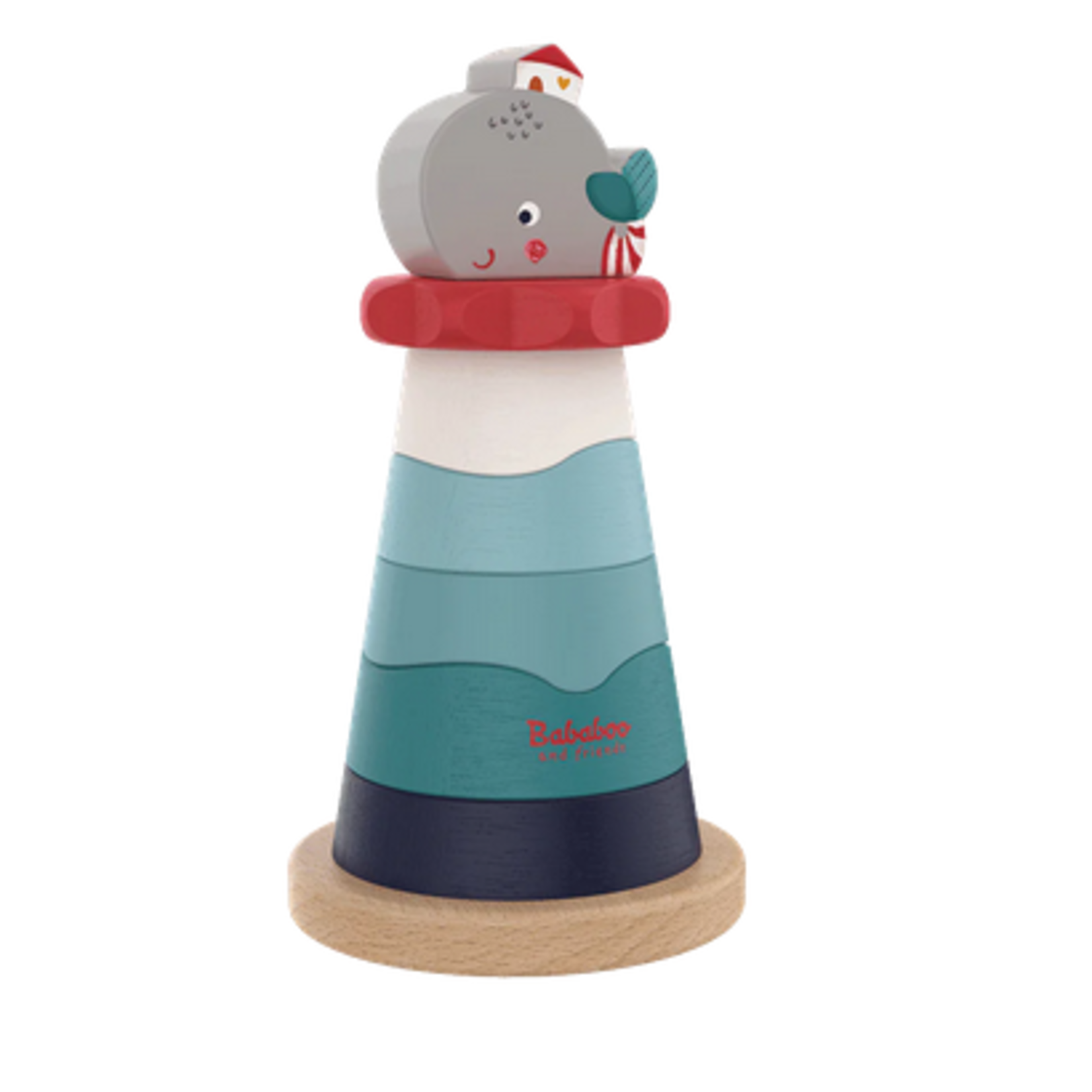 BABABOO Whale Wilma Stacking Toy