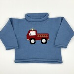 ACVISA/CLAVER Blue Fire Truck Sweater