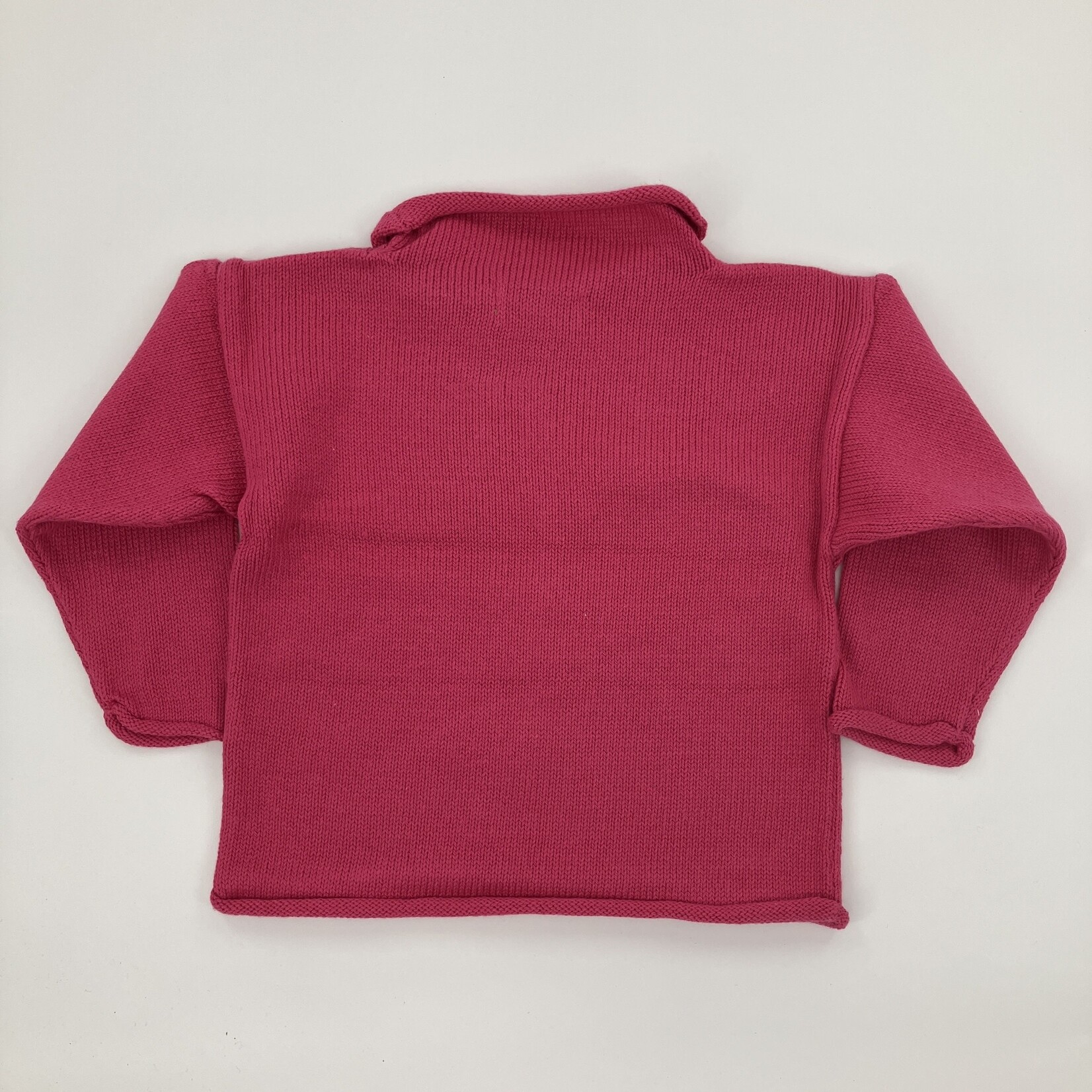 ACVISA/CLAVER Pink Sweater with Green Whale