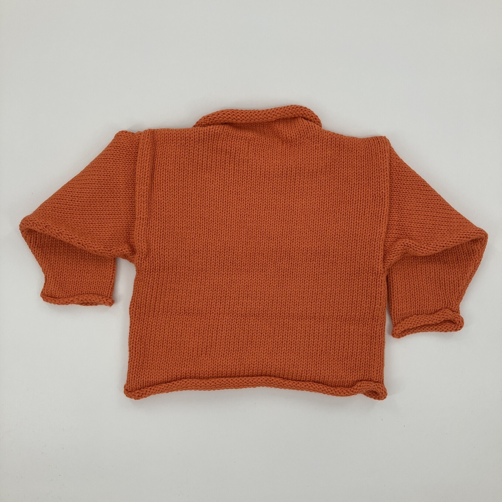 ACVISA/CLAVER Orange Sweater with White Star