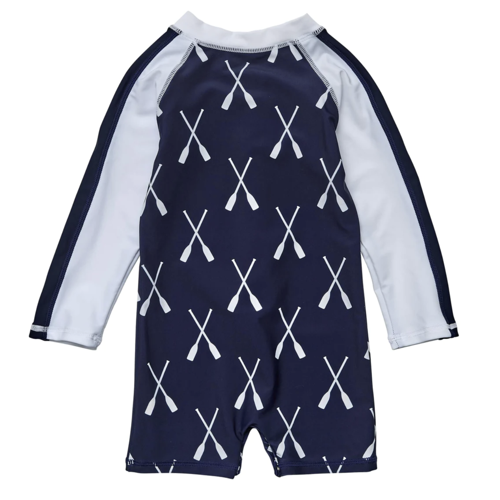 SNAPPERROCK RIVIERA ROWERS L/S SUNSUIT BABY