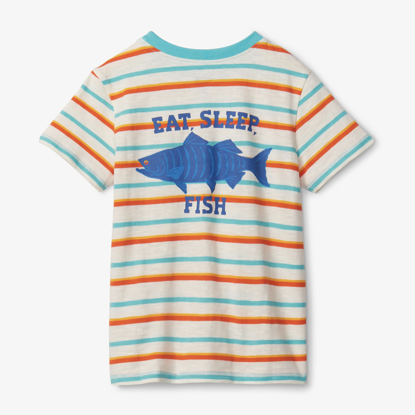HATLEY Striped Fishing Tee with Pocket