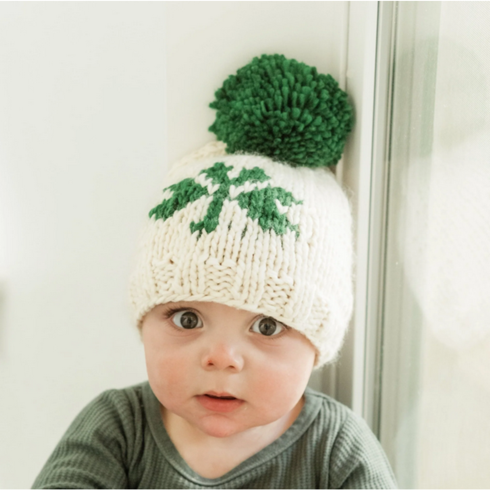 HUGGALUGS St. Patrick's Day Knit Beanie