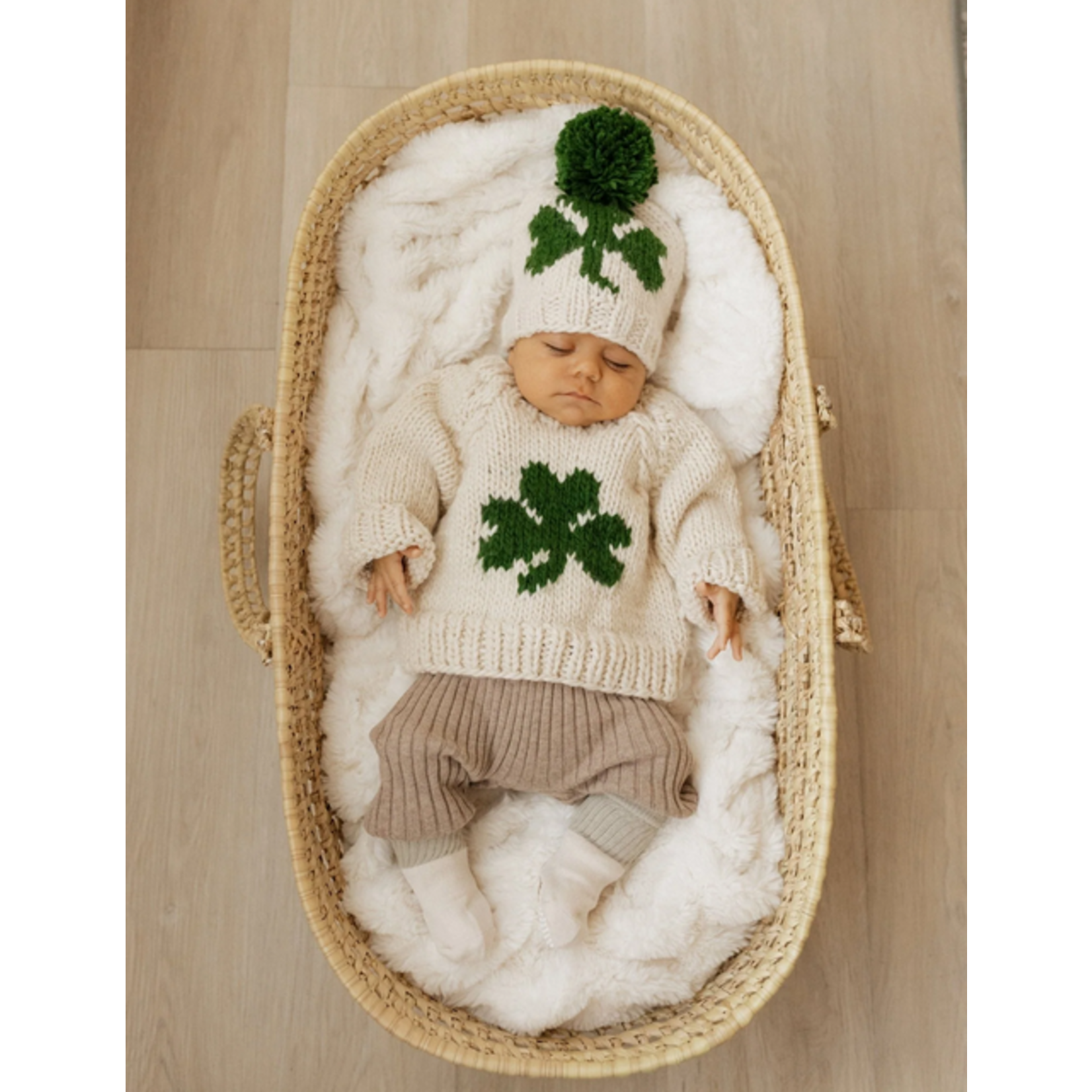 HUGGALUGS St. Patrick's Day Knit Beanie