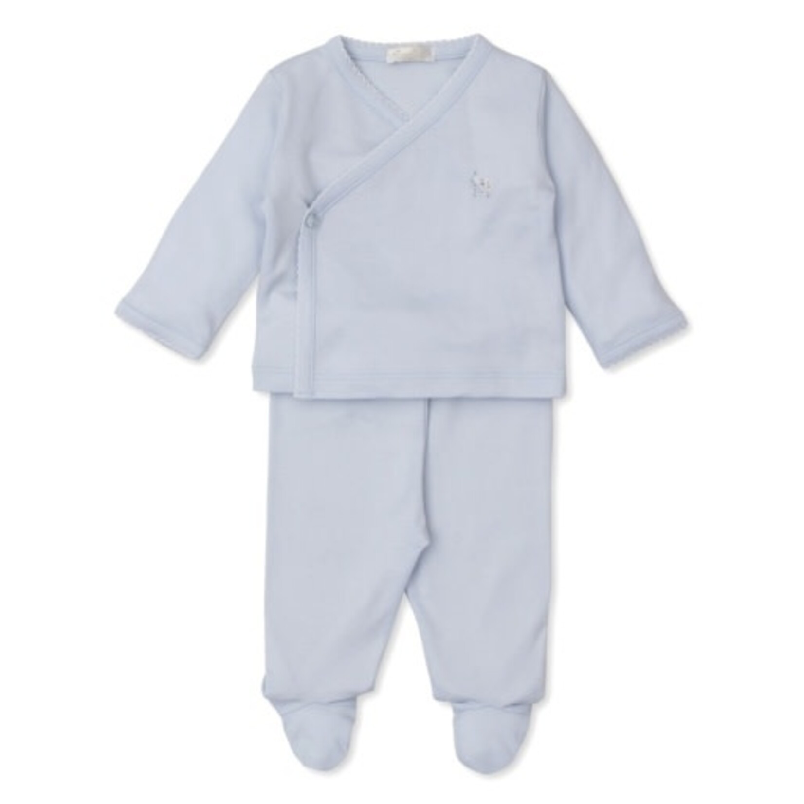 KISSY KISSY Embroidered Fleecy Sheep Footed Pant Set