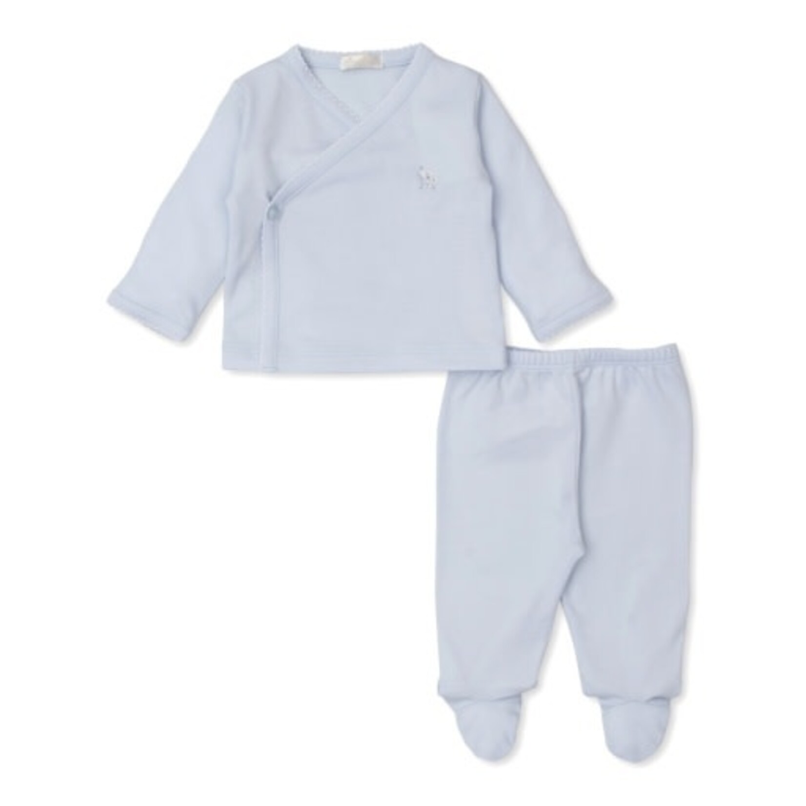 KISSY KISSY Embroidered Fleecy Sheep Footed Pant Set