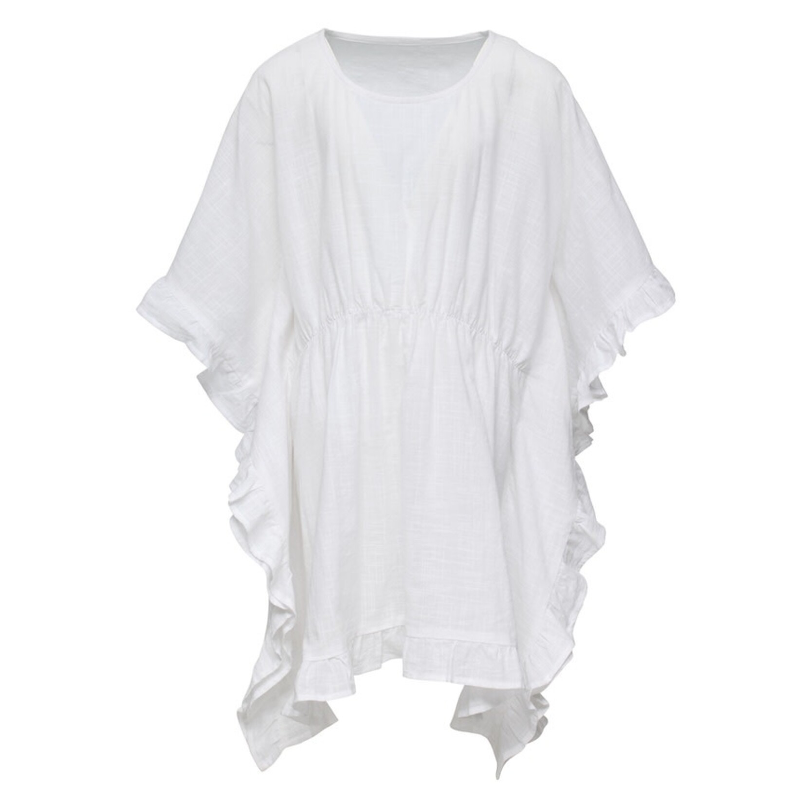 SNAPPERROCK White Frilled Cover Up
