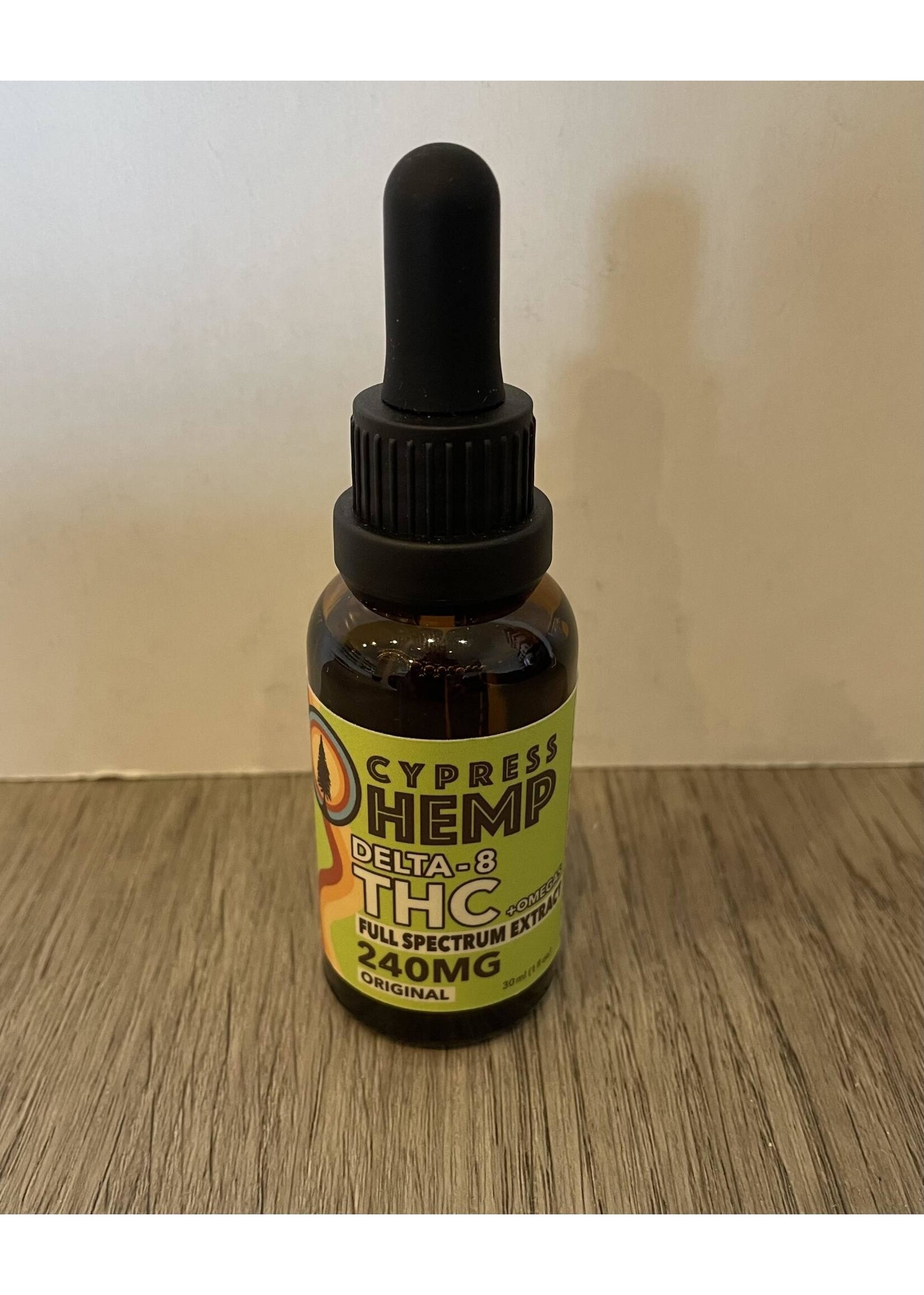 Cypress Hemp Cypress Hemp 240mg Delta 8 Tincture 30ml