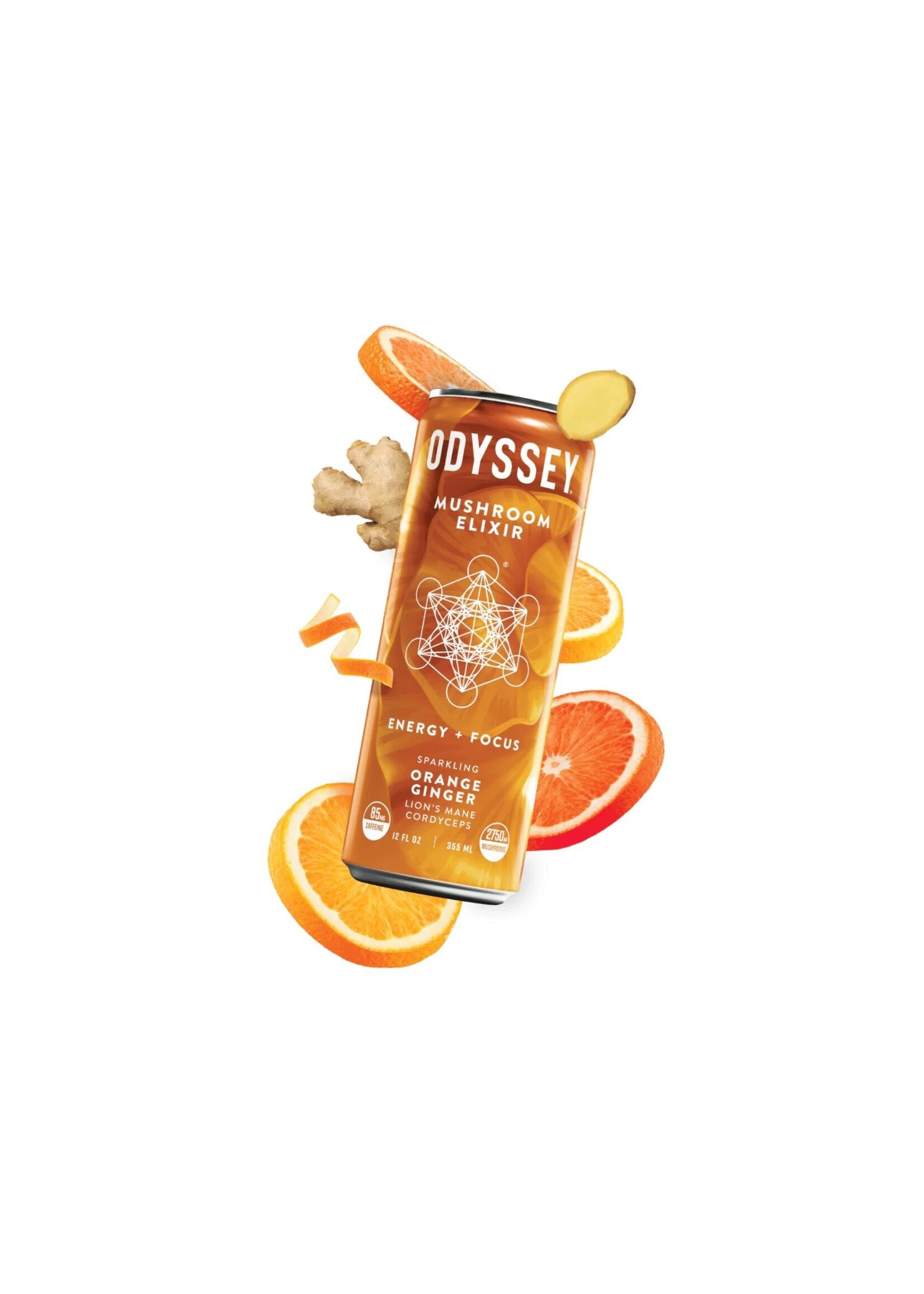 Odyssey Odyssey Mushroom Elixir Energy + Focus Drink 12oz