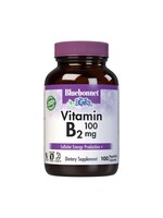 Bluebonnet Bluebonnet Vitamin B2 100mg 100 Vegetable Capsules