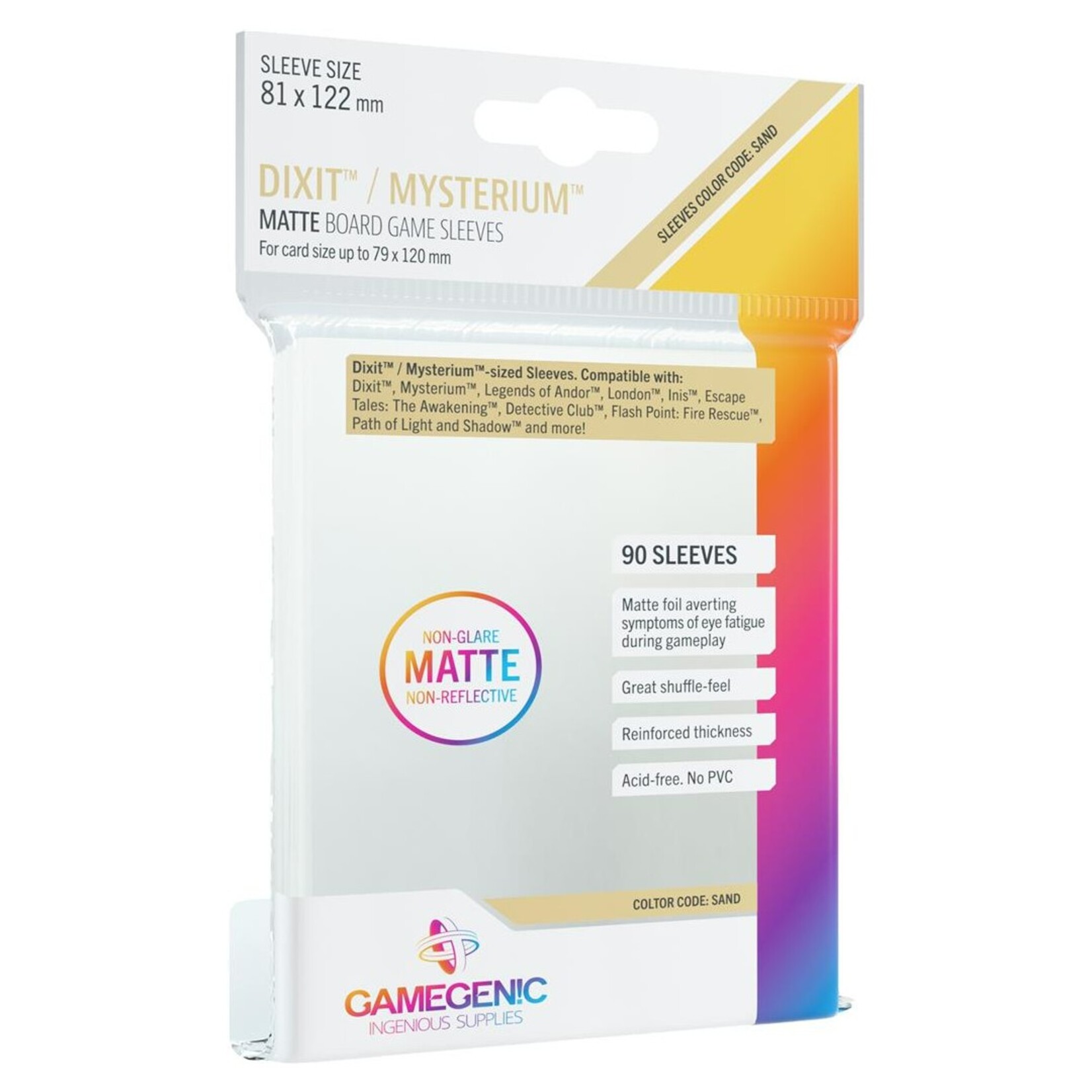 Gamegenic GameGenic Matte Sleeves Dixit