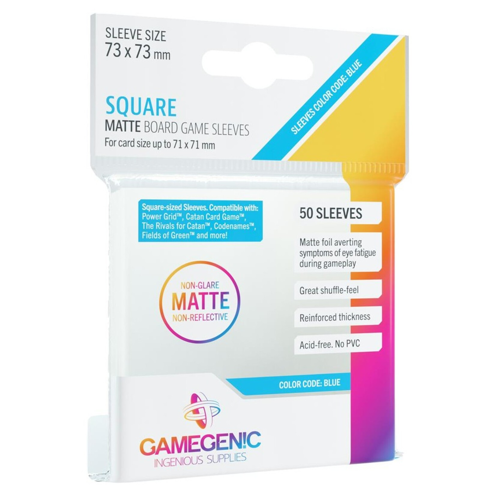 Gamegenic GameGenic Matte Sleeves Square