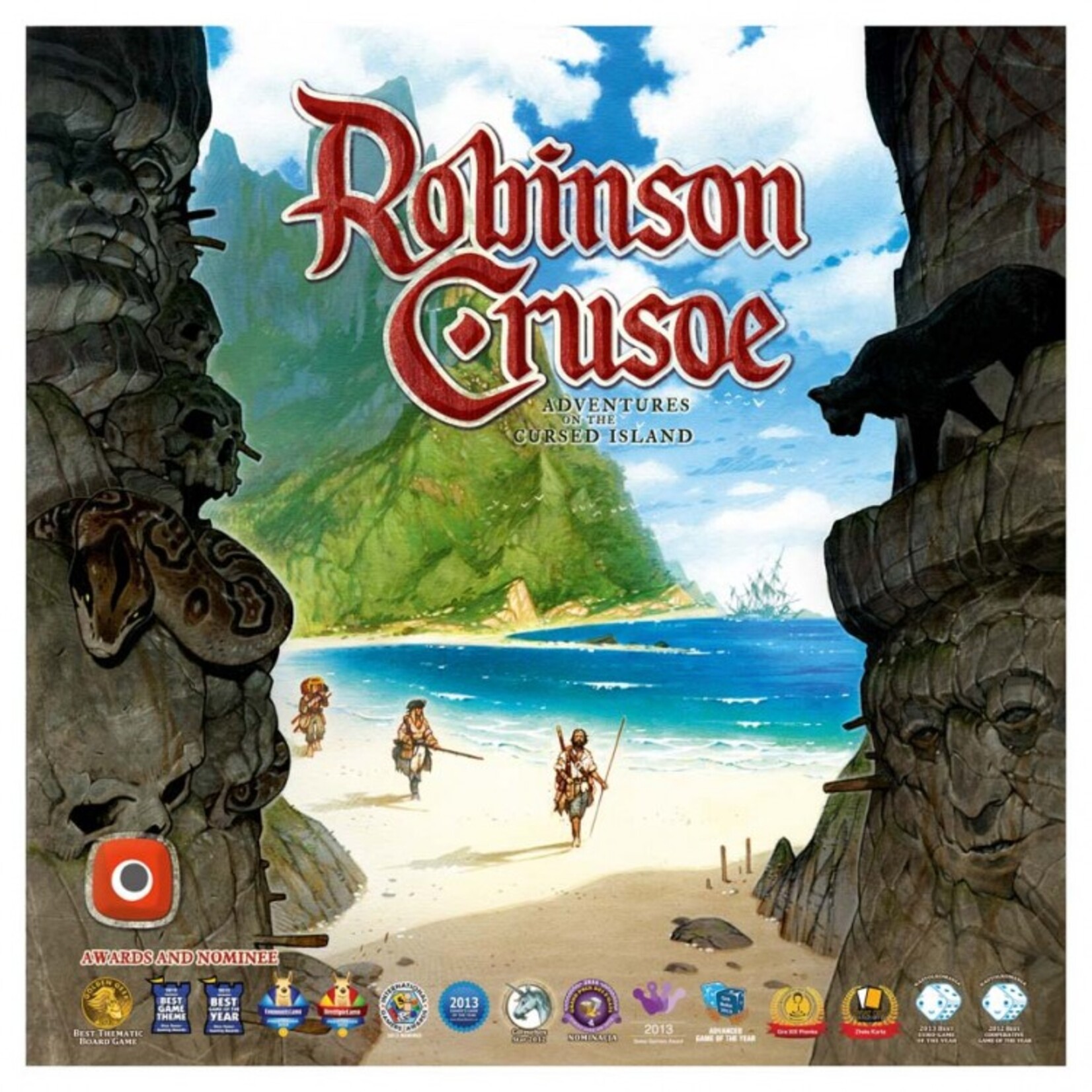 Portal Games Robinson Crusoe Adventures on Cursed Island 2E