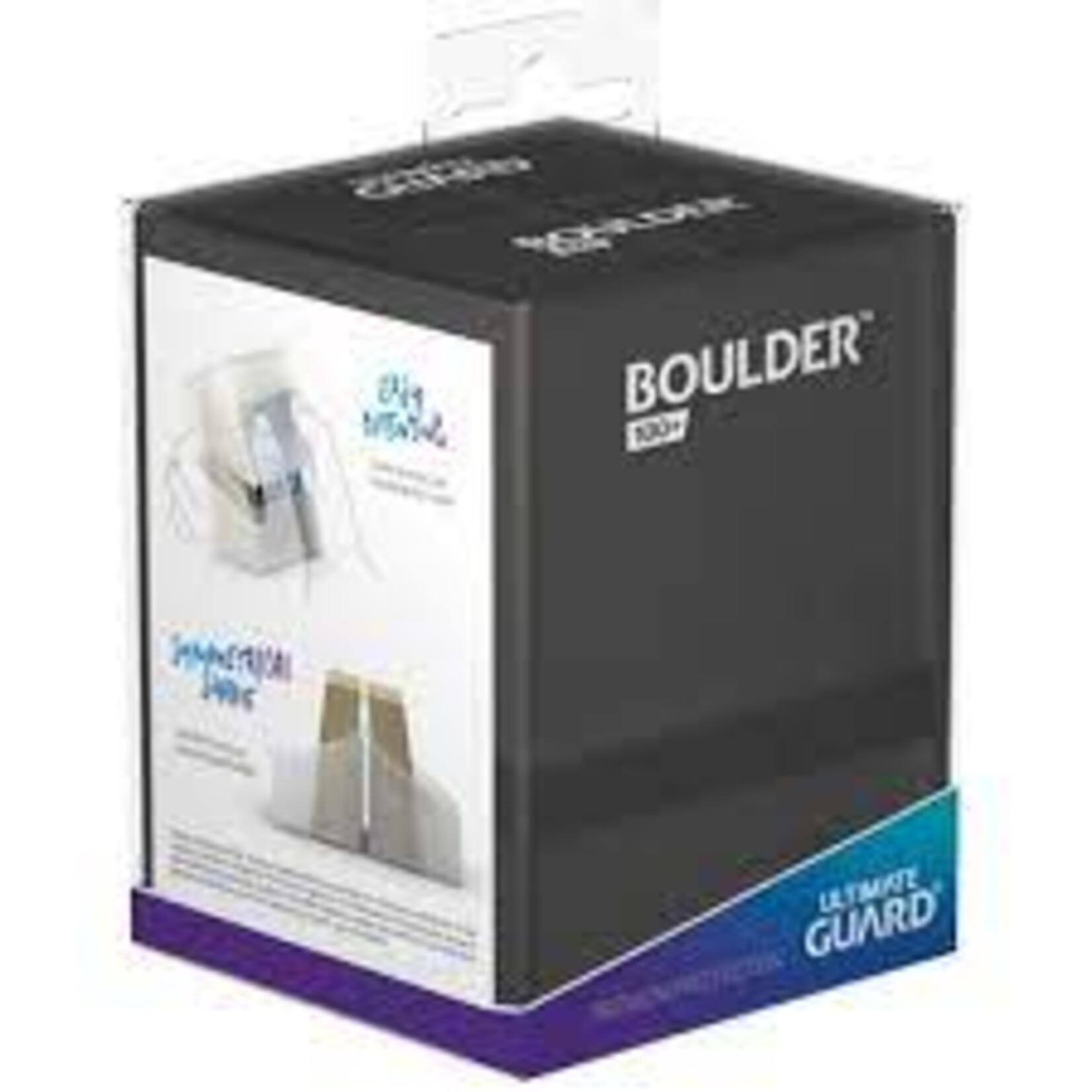 Ultimate Guard Ultimate Guard Boulder Deck Case 100+ Onyx Black