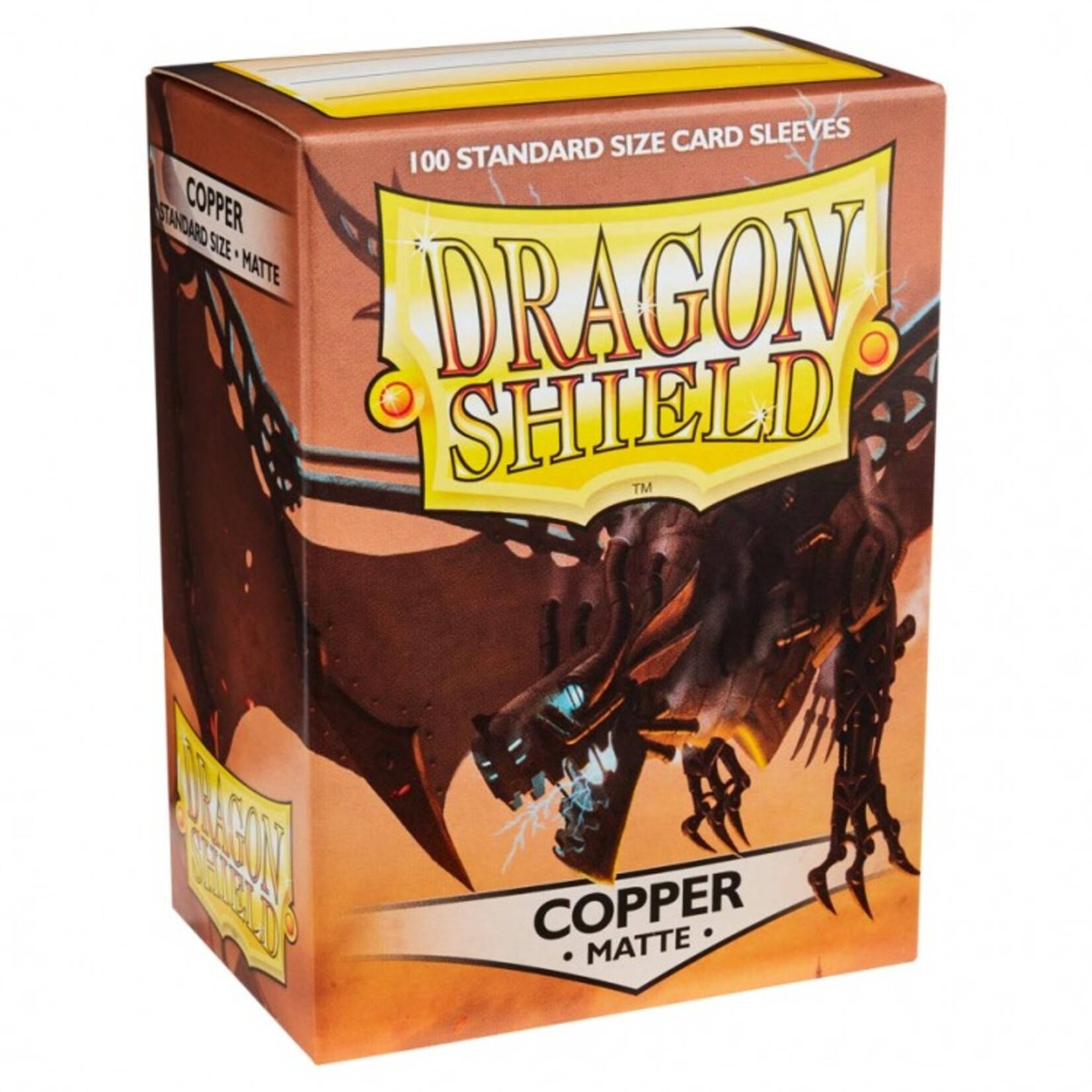 Arcane Tinmen Dragon Shield Standard Matte Sleeves Copper 100 ct