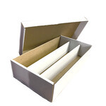 BCW BCW Cardboard Box 3 Row Super Shoe Box 3000 ct