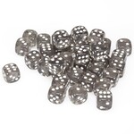 Chessex Chessex Translucent Smoke with White 12 mm d6 36 die set