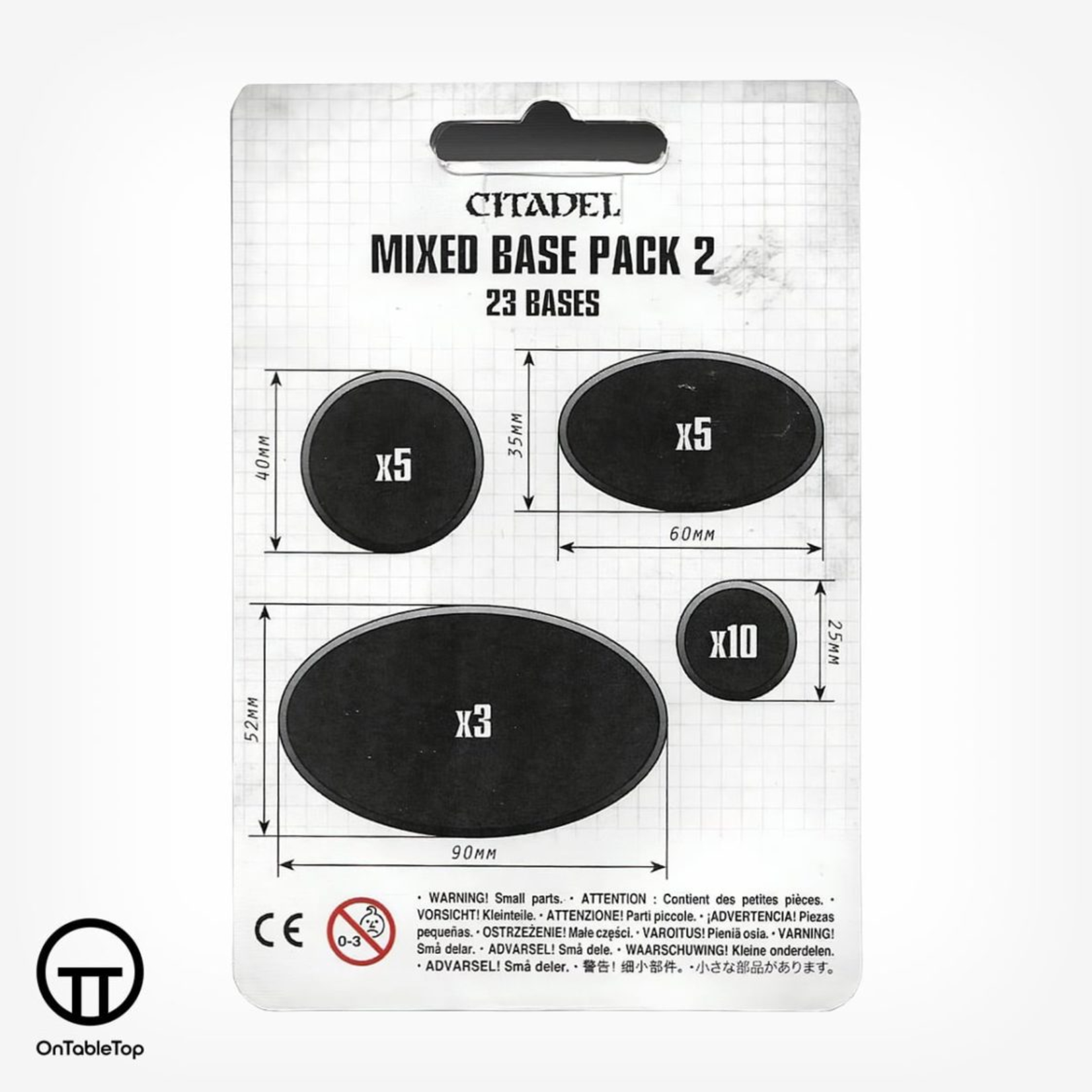 Games Workshop Citadel Mixed Base Pack 2