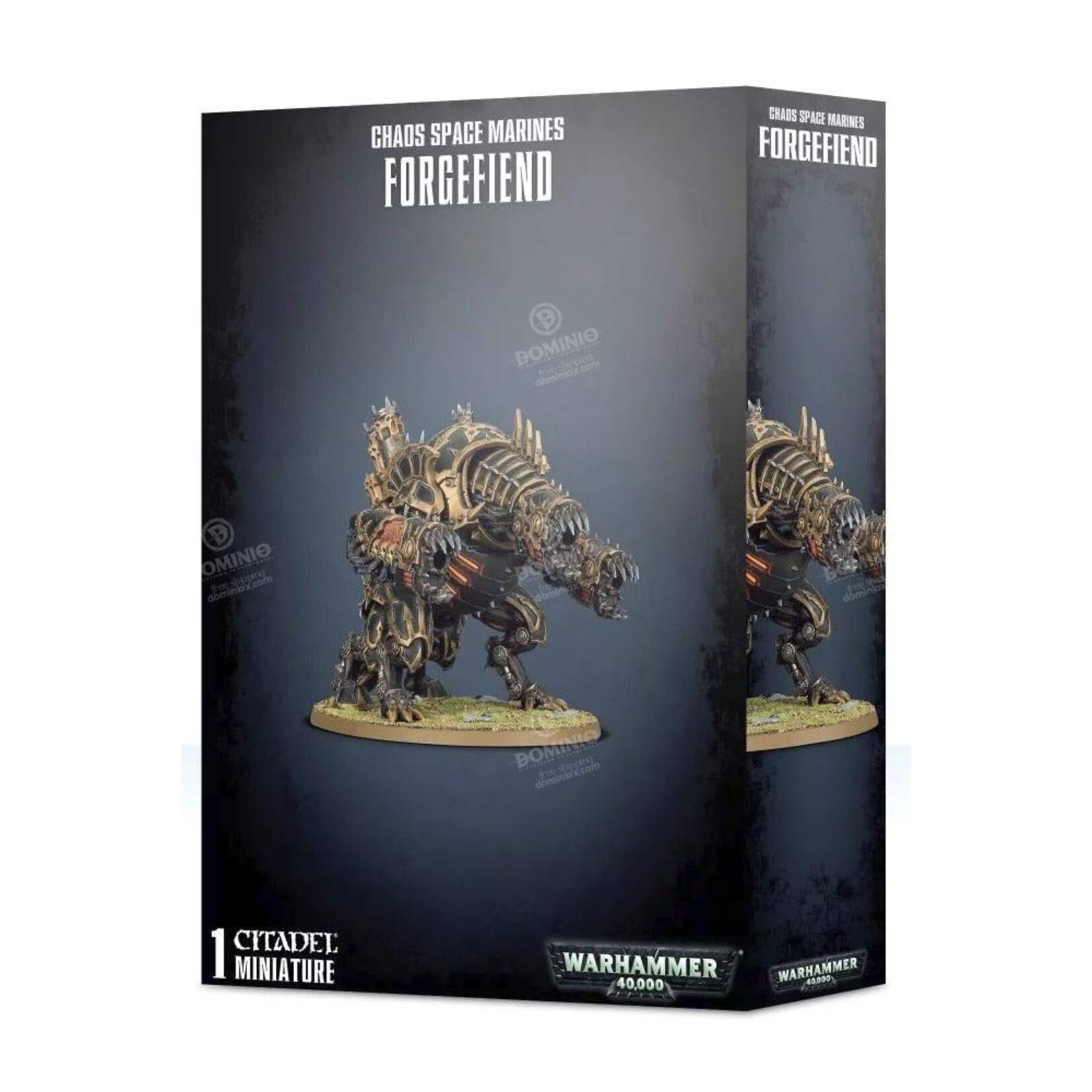 Games Workshop Warhammer 40k Chaos Space Marines Forgefiend / Maulerfiend
