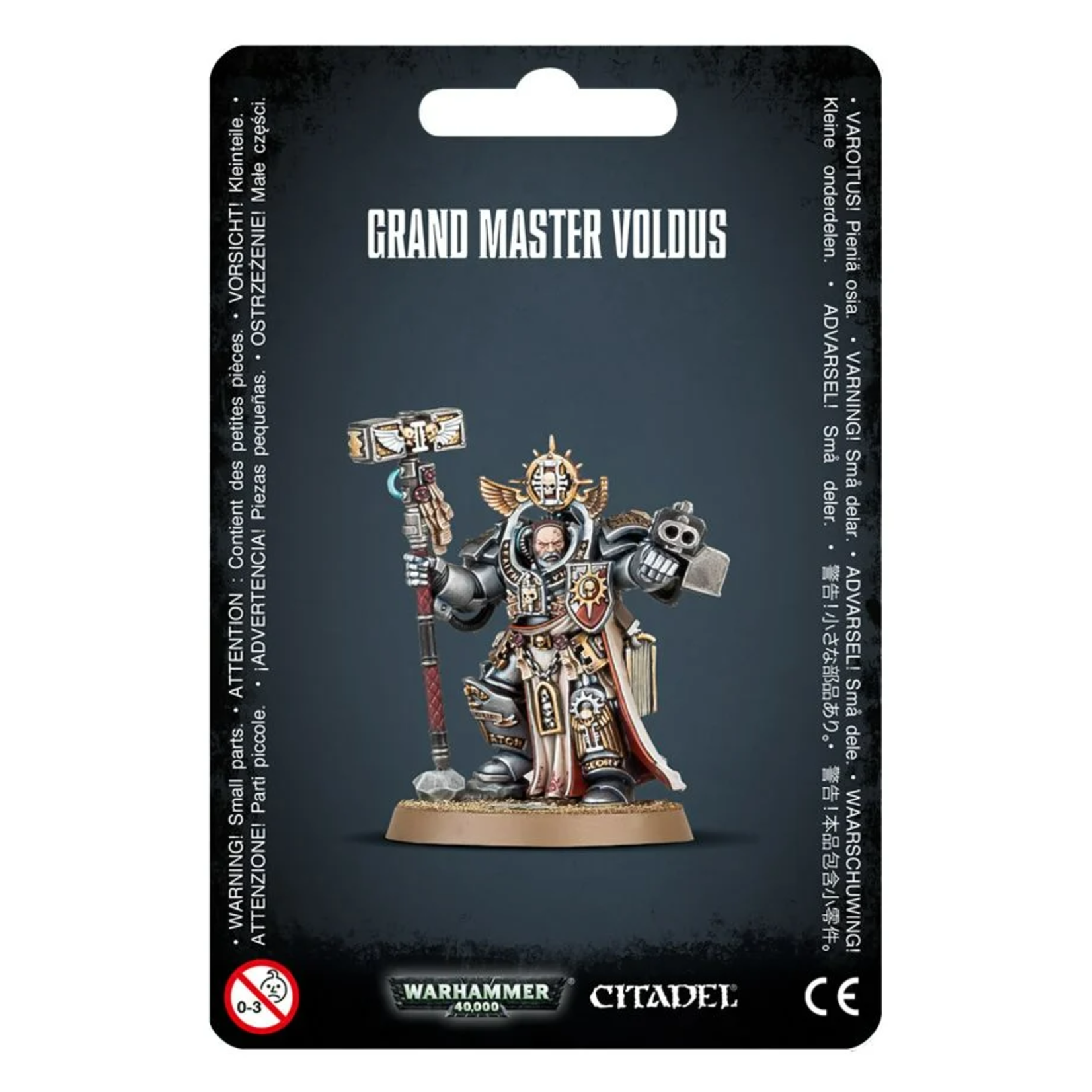 Games Workshop Warhammer 40k Space Marines Grey Knights Grand Master Voldus