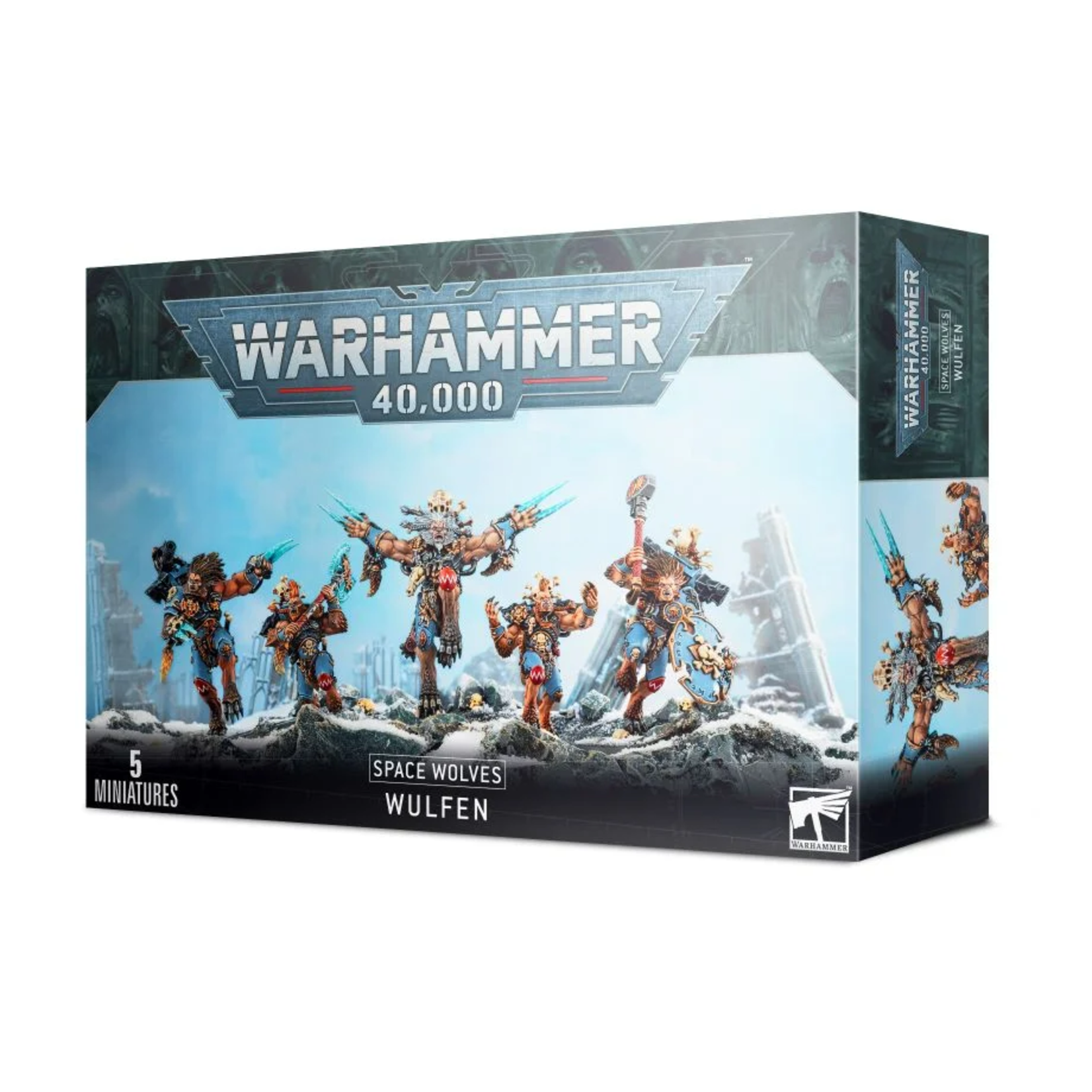 Games Workshop Warhammer 40k Space Marines Space Wolves Wulfen