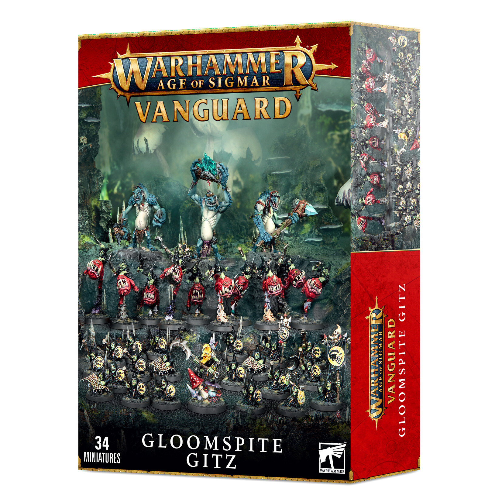 Games Workshop Warhammer Age of Sigmar Destruction Gloomspite Gitz Spearhead