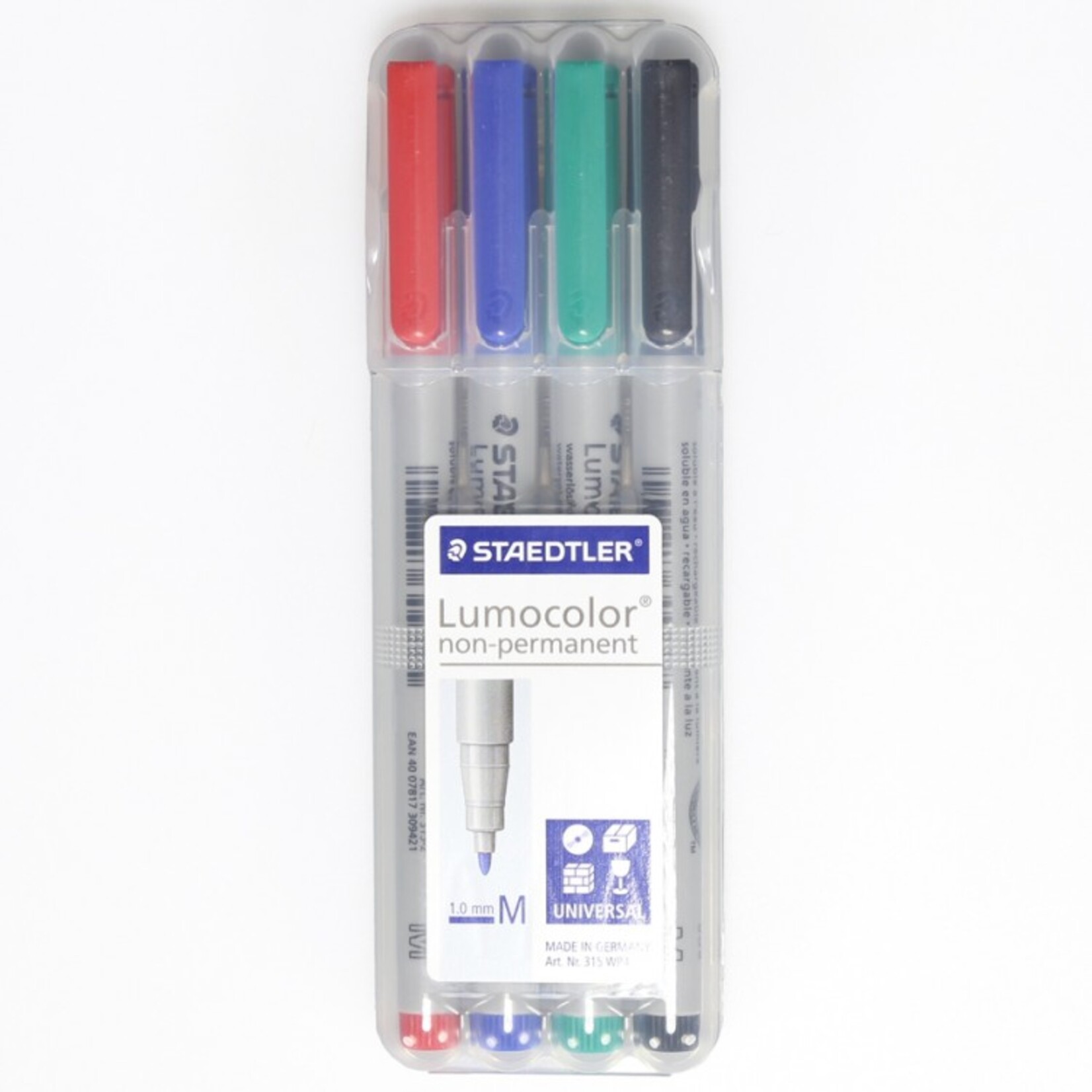 Chessex Wet Erase Mat Marker Set 4 ct