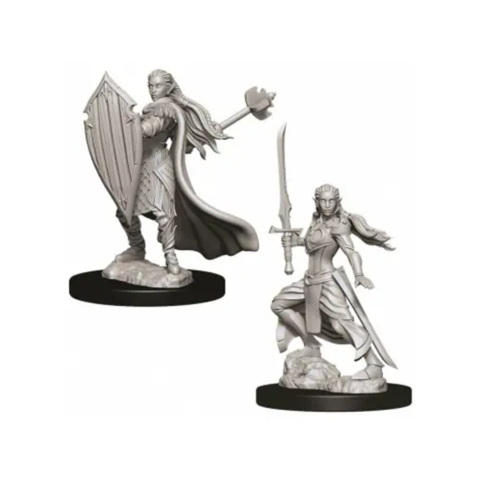 WizKids Dungeons and Dragons Nolzur's Marvelous Minis Female Elf Paladin