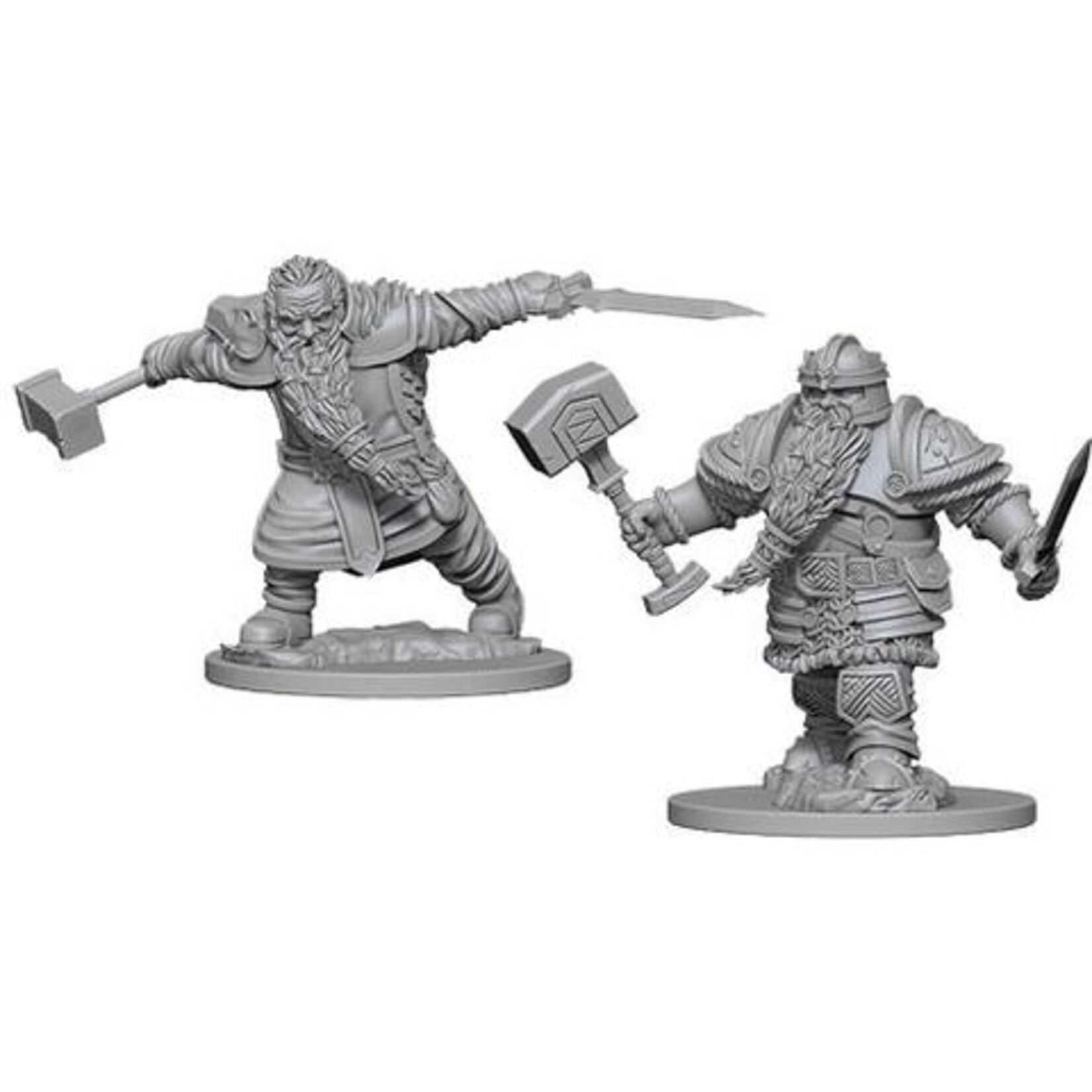 WizKids Dungeons and Dragons Nolzur's Marvelous Minis Male Dwarf Fighter