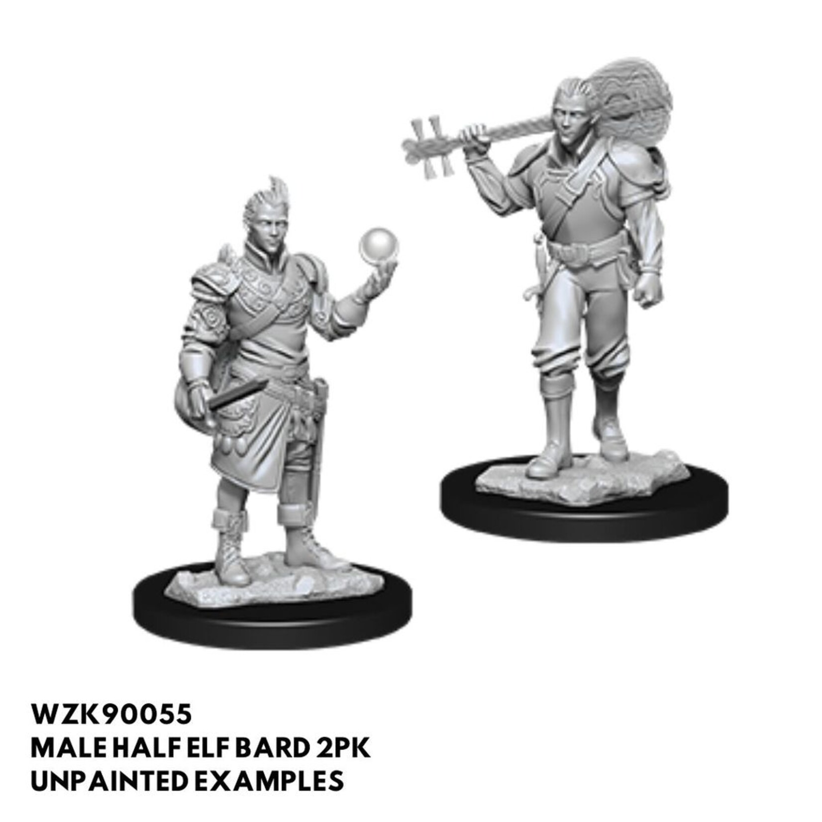 WizKids Dungeons and Dragons Nolzur's Marvelous Minis Male Half-Elf Bard
