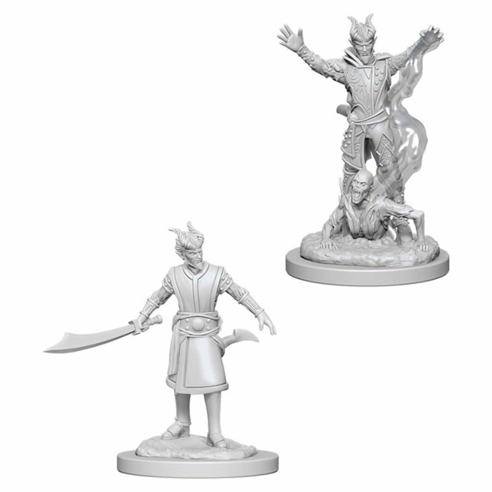 WizKids Dungeons and Dragons Nolzur's Marvelous Minis Male Tiefling Warlock