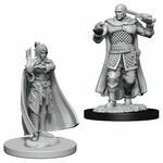 WizKids Dungeons and Dragons Nolzur's Marvelous Minis Minsc, Human Ranger and Delina, Moon Elf Sorcerer