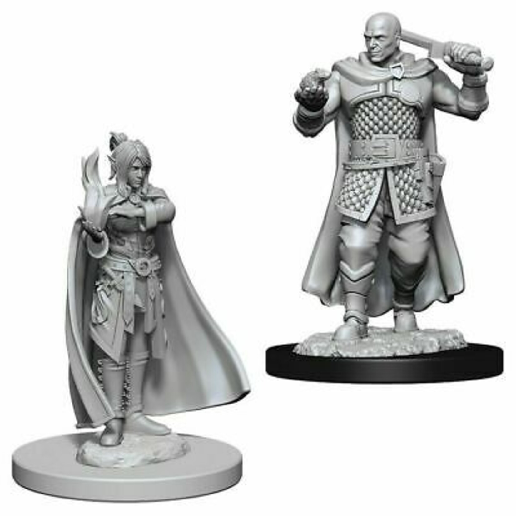 WizKids Dungeons and Dragons Nolzur's Marvelous Minis Minsc, Human Ranger and Delina, Moon Elf Sorcerer