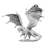WizKids Dungeons and Dragons Icons of the Realms Unpainted Adult Blue Dragon