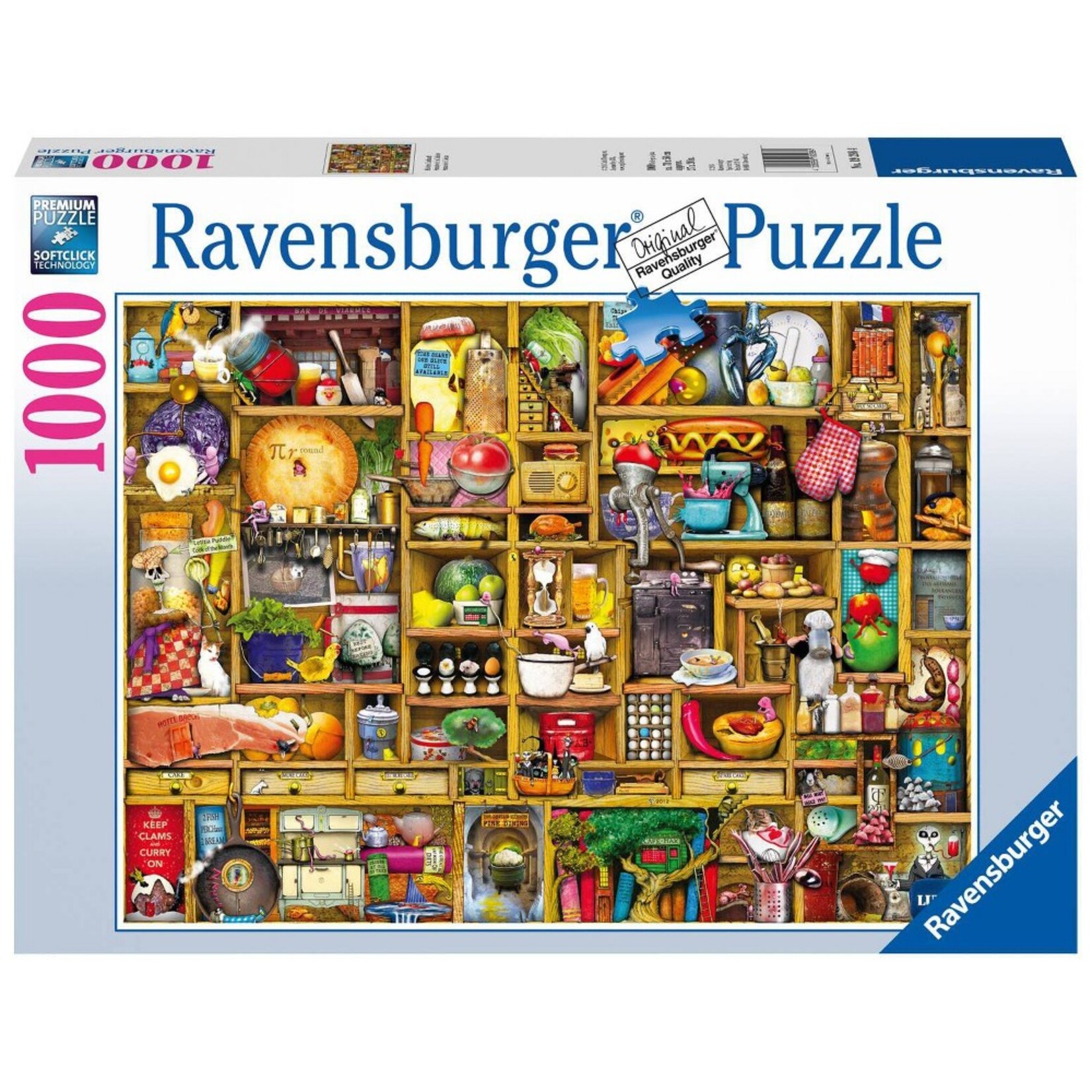Ravensburger 1000 pc Puzzle Colin Thompson Kitchen Cupboard