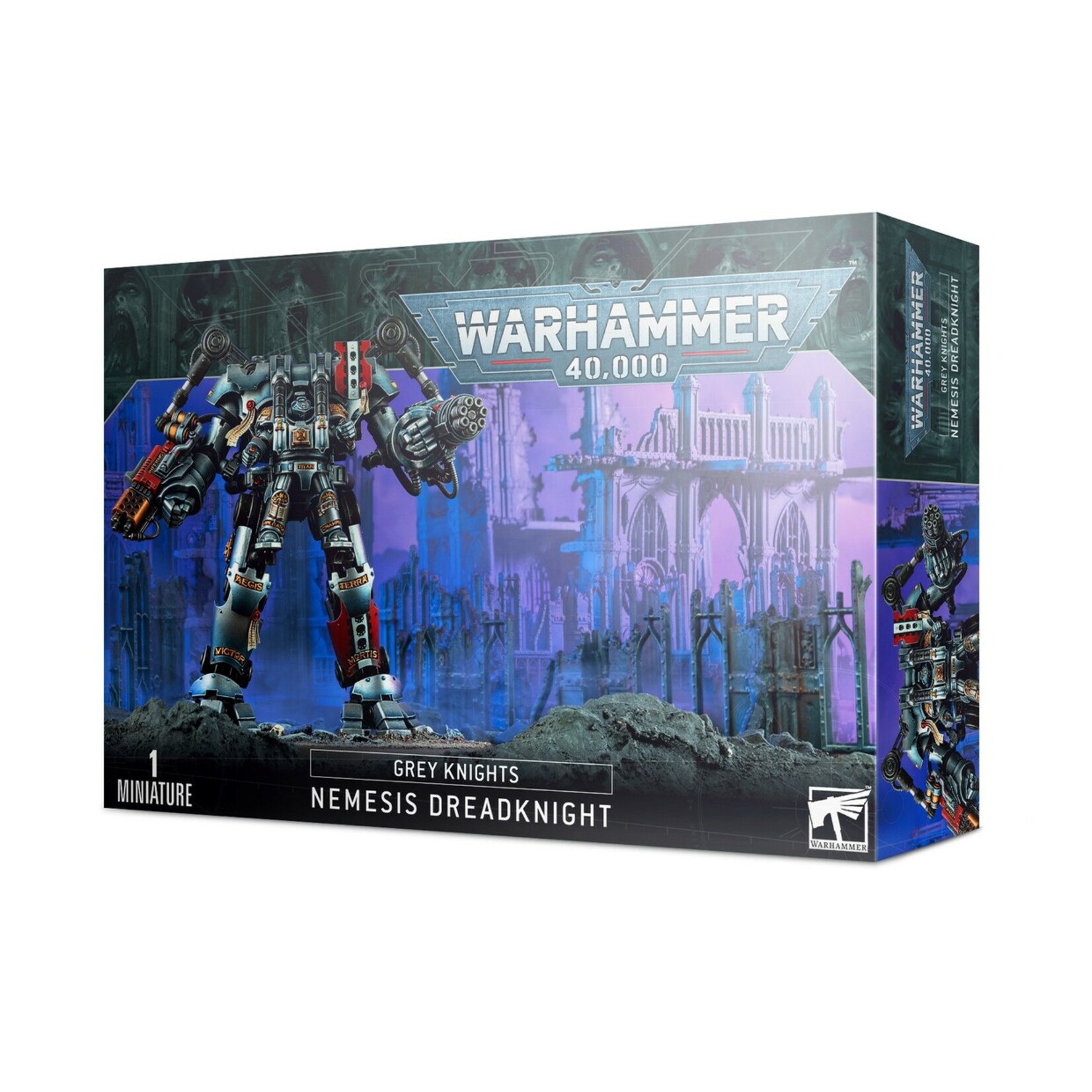 Games Workshop Warhammer 40k Space Marines Grey Knights Nemesis Dreadknight