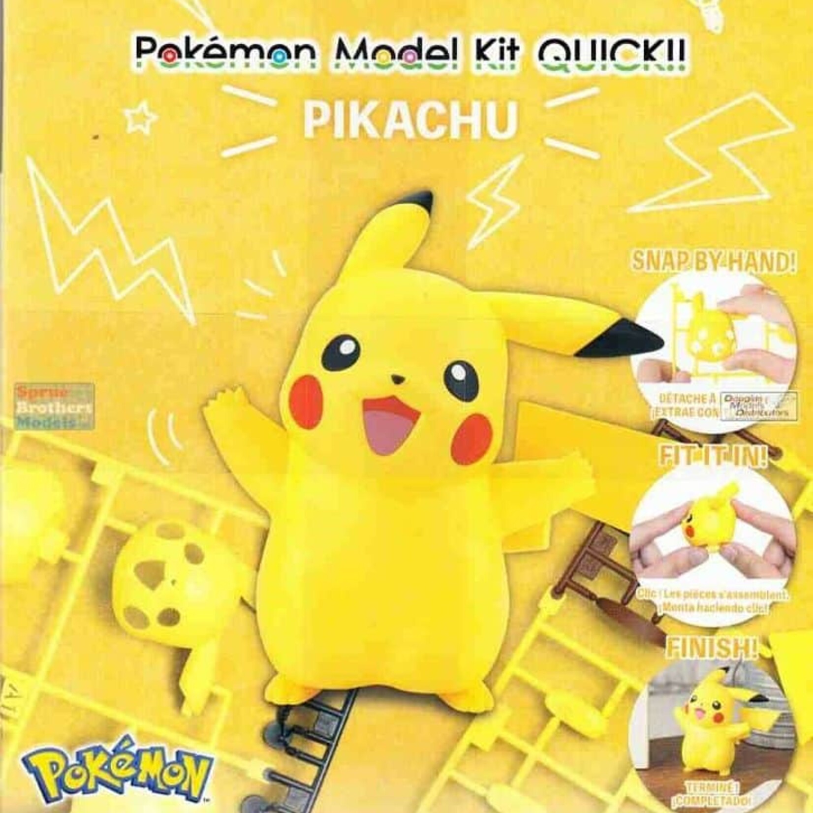 Bandai Pokemon Model Kit 01 Pikachu