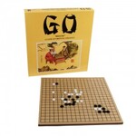 John Hansen Go Game with Wooden Board