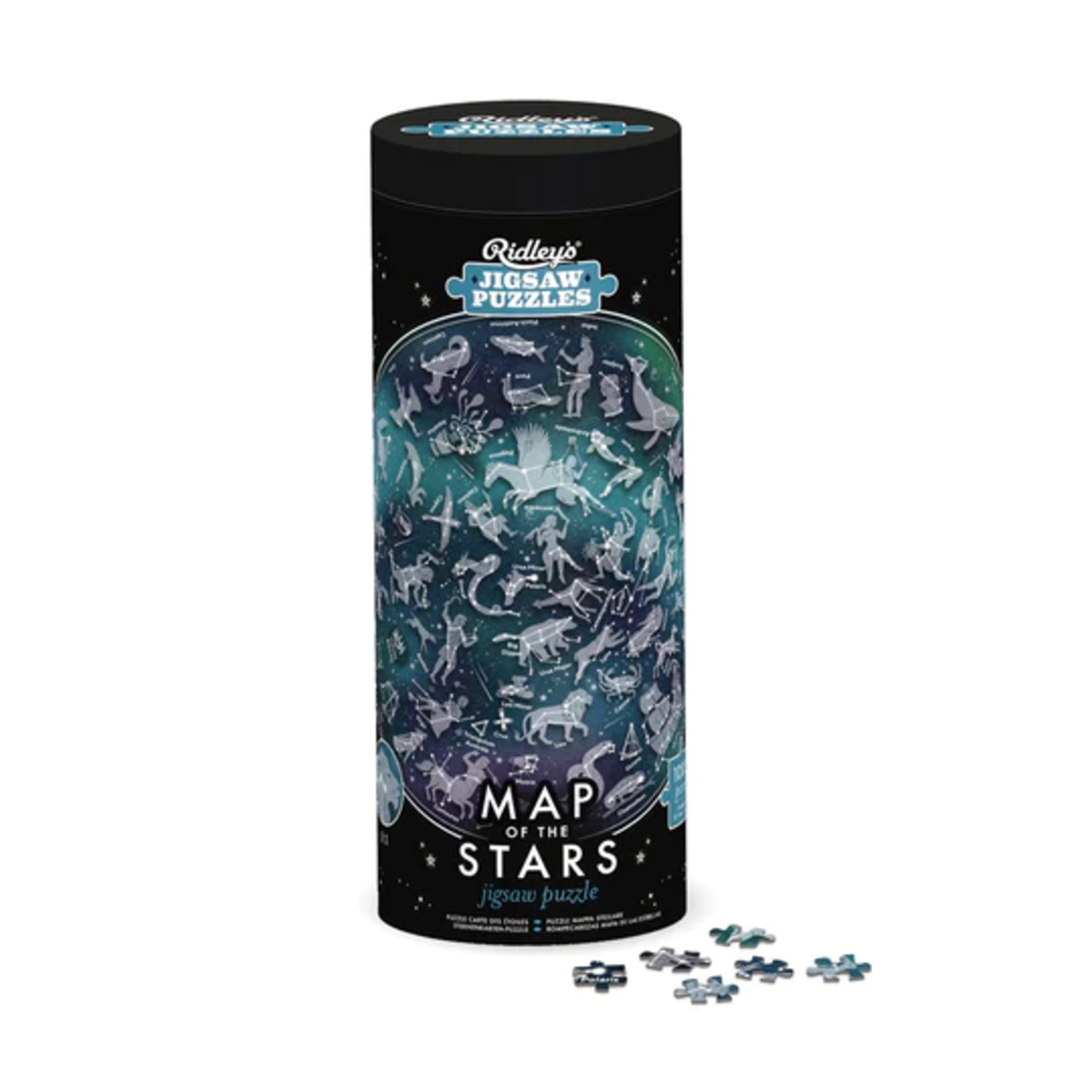 Ridley's Games 1000 pc Puzzle Map of the Stars