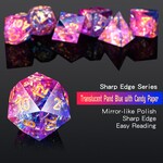 Dice Habit Dice Habit Sharp Edge Orion Polyhedral 7 die set