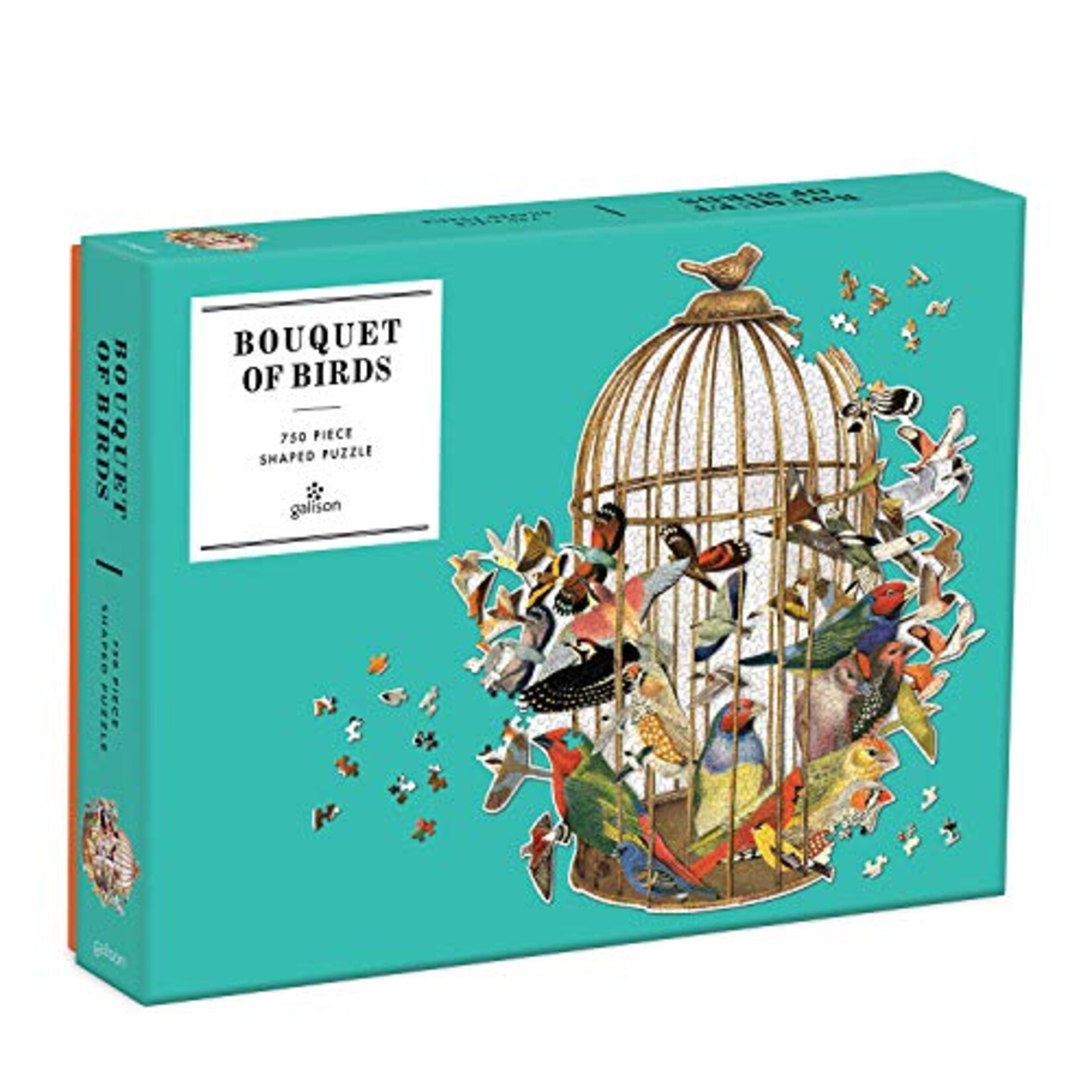 Galison 750 pc Puzzle Bouquet of Birds