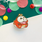 HeyyoJojo Pokemon Fuecoco Party Friend Enamel Pin
