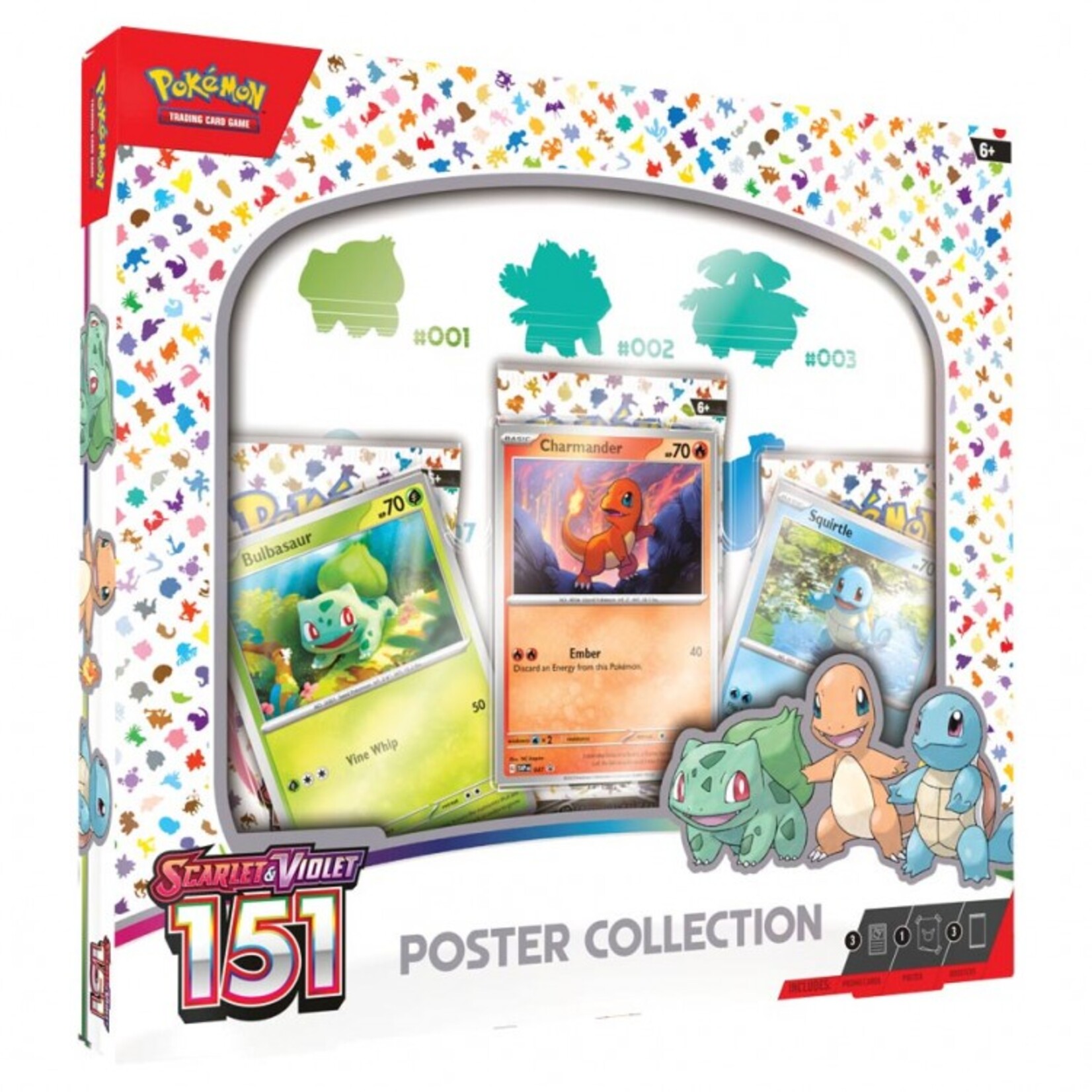 Pokemon Company International Pokemon Scarlet and Violet 151 Poster Collection