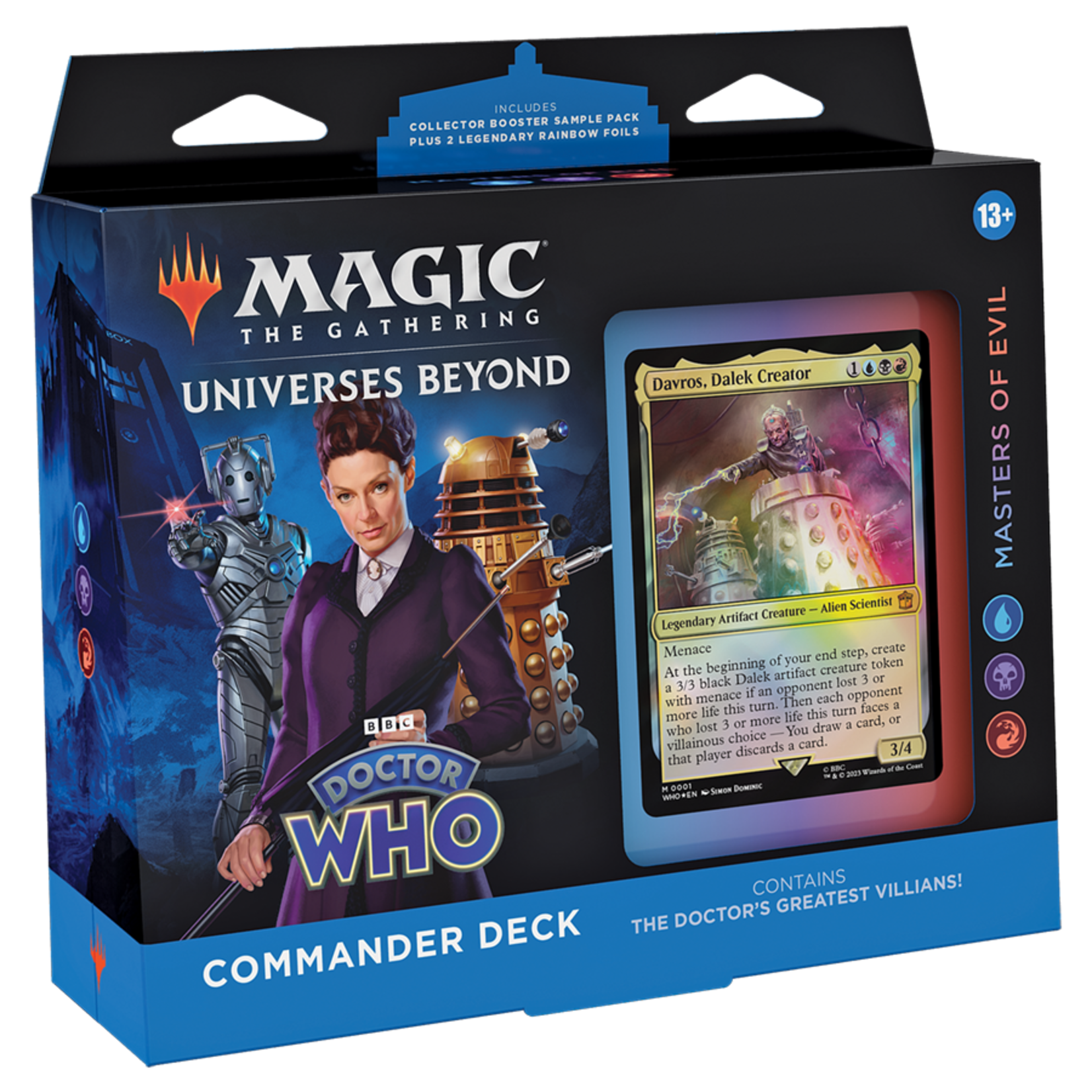 Wizards of the Coast Magic the Gathering Commander Deck Doctor Who Masters of Evil