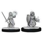 WizKids Pathfinder Deep Cuts Halfling Cleric Female