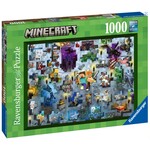 Ravensburger 1000 pc Puzzle Minecraft Mobs