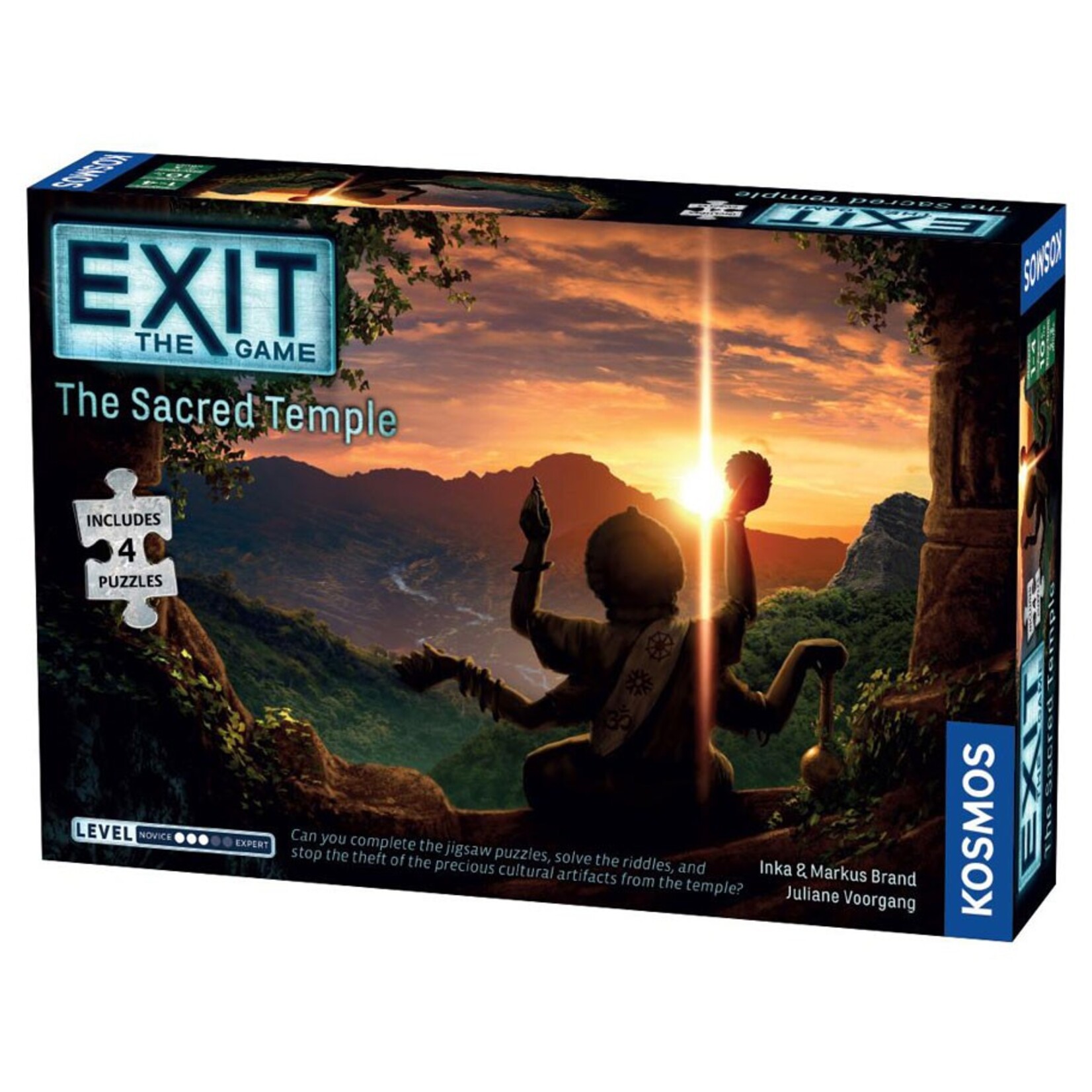 Thames and Kosmos Exit The Sacred Temple w/ Puzzle