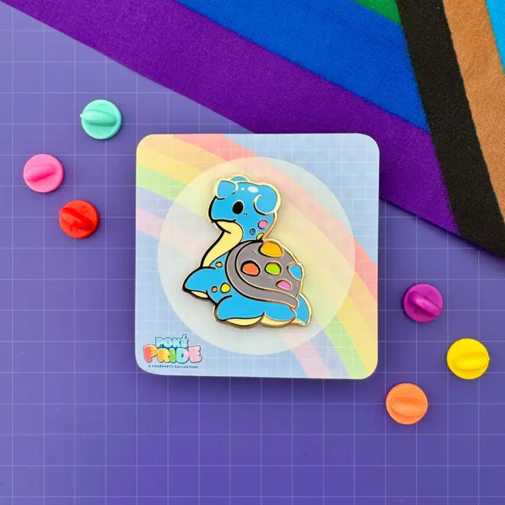 HeyyoJojo Lapras Pokepride Enamel Pin