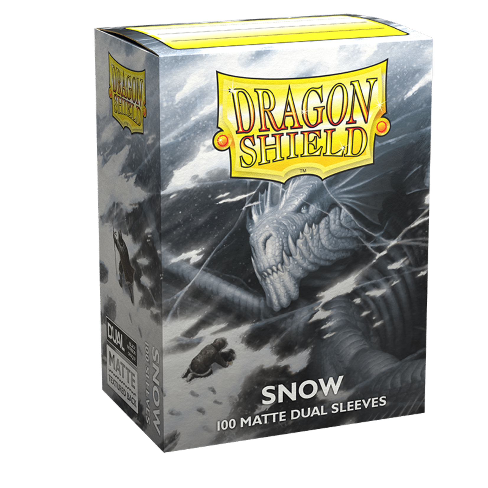 Arcane Tinmen Dragon Shield Standard Matte Dual Sleeves Snow 100 ct